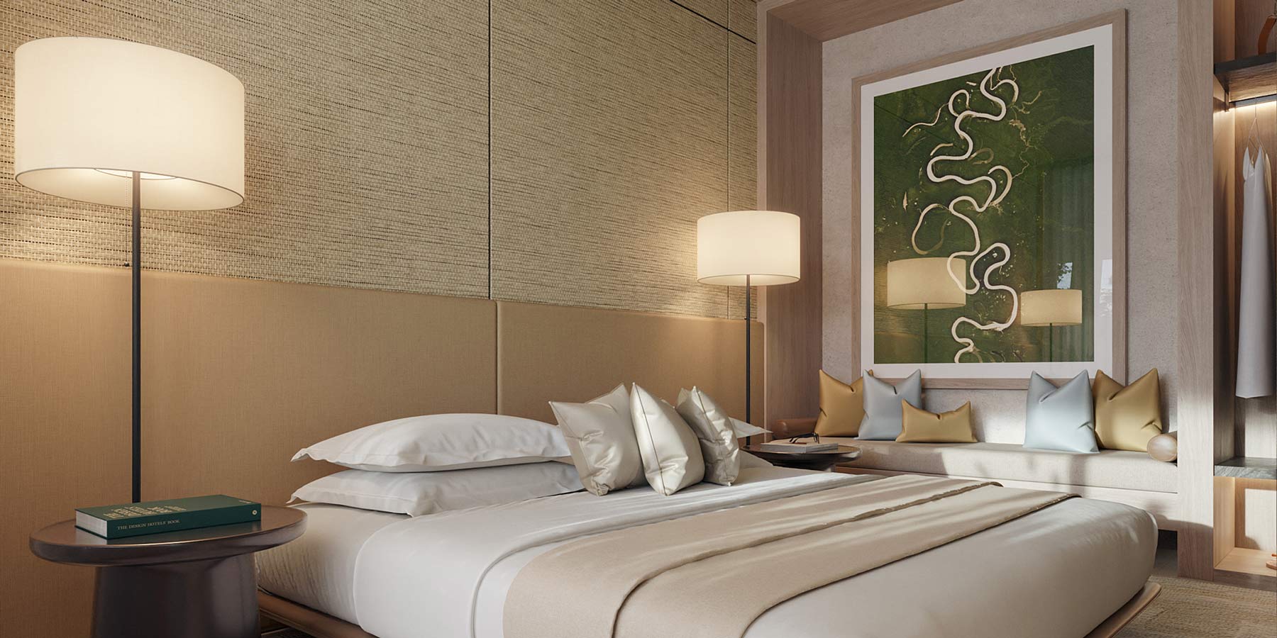 Eco resort Villa magna T1 bedroom door portugal